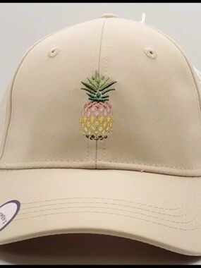 Women's Tommy Bahama Baja Margarita Adjustable Pineapple Hat Beige / Multicolor